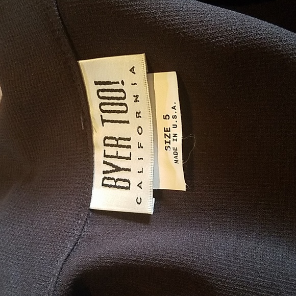 Byer Too! Vintage Brown Skirt Suit - Picture 5 of 7